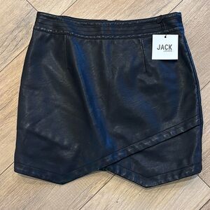 JACK by BB Dakota Faux Leather Skirt - NEW WITH TAGS